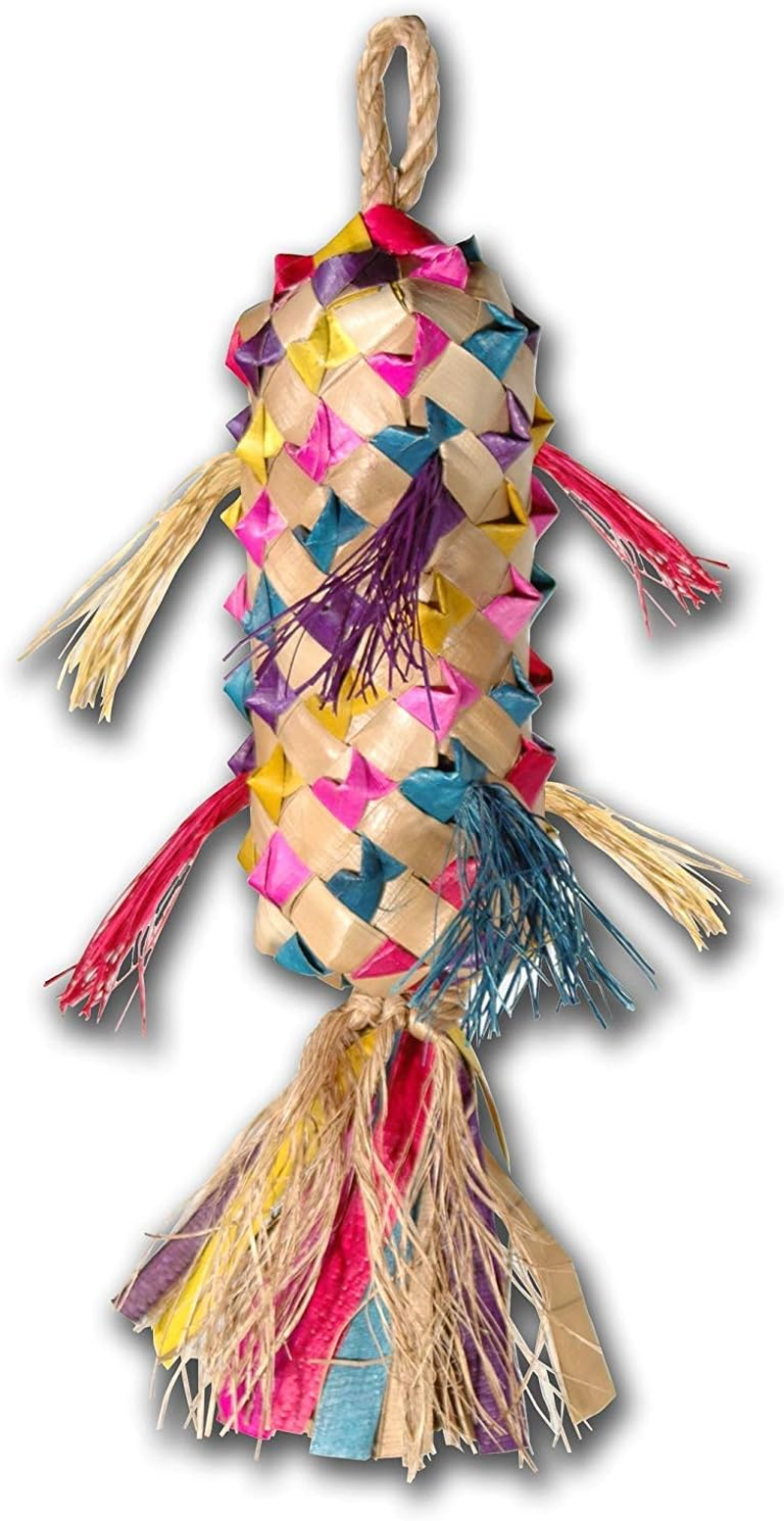 Parrot Pinata Toy: Natural Chew Fun for Birds!