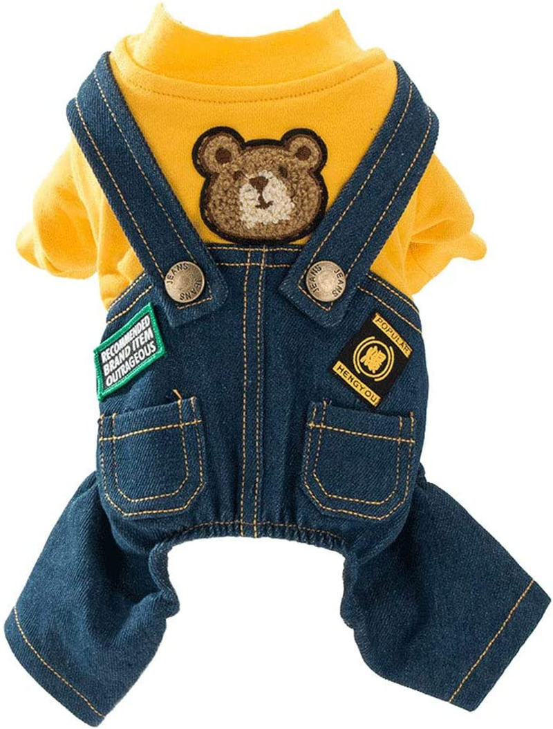 Comfy Dog Denim Outfit: All-Season Cute Pet Clothes