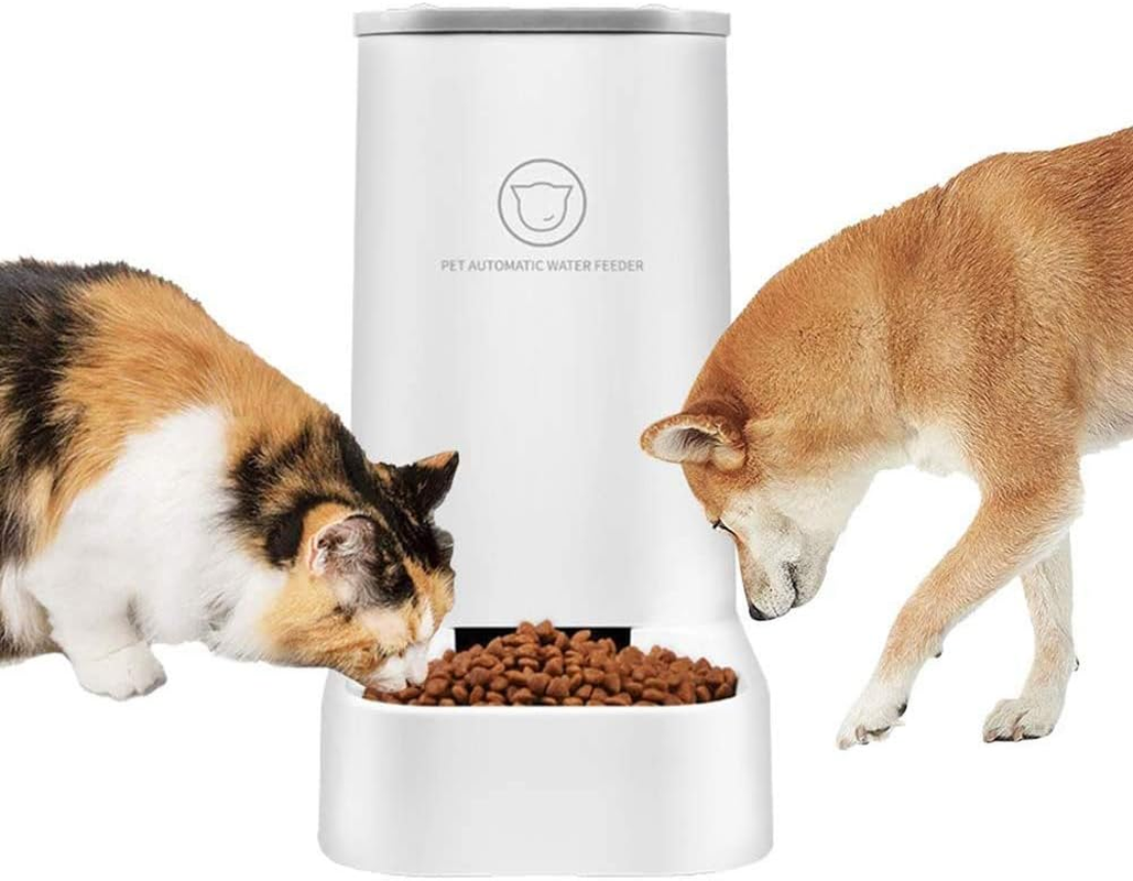 Auto Pet Feeder Waterer Set Fresh Food Gravity Dispenser