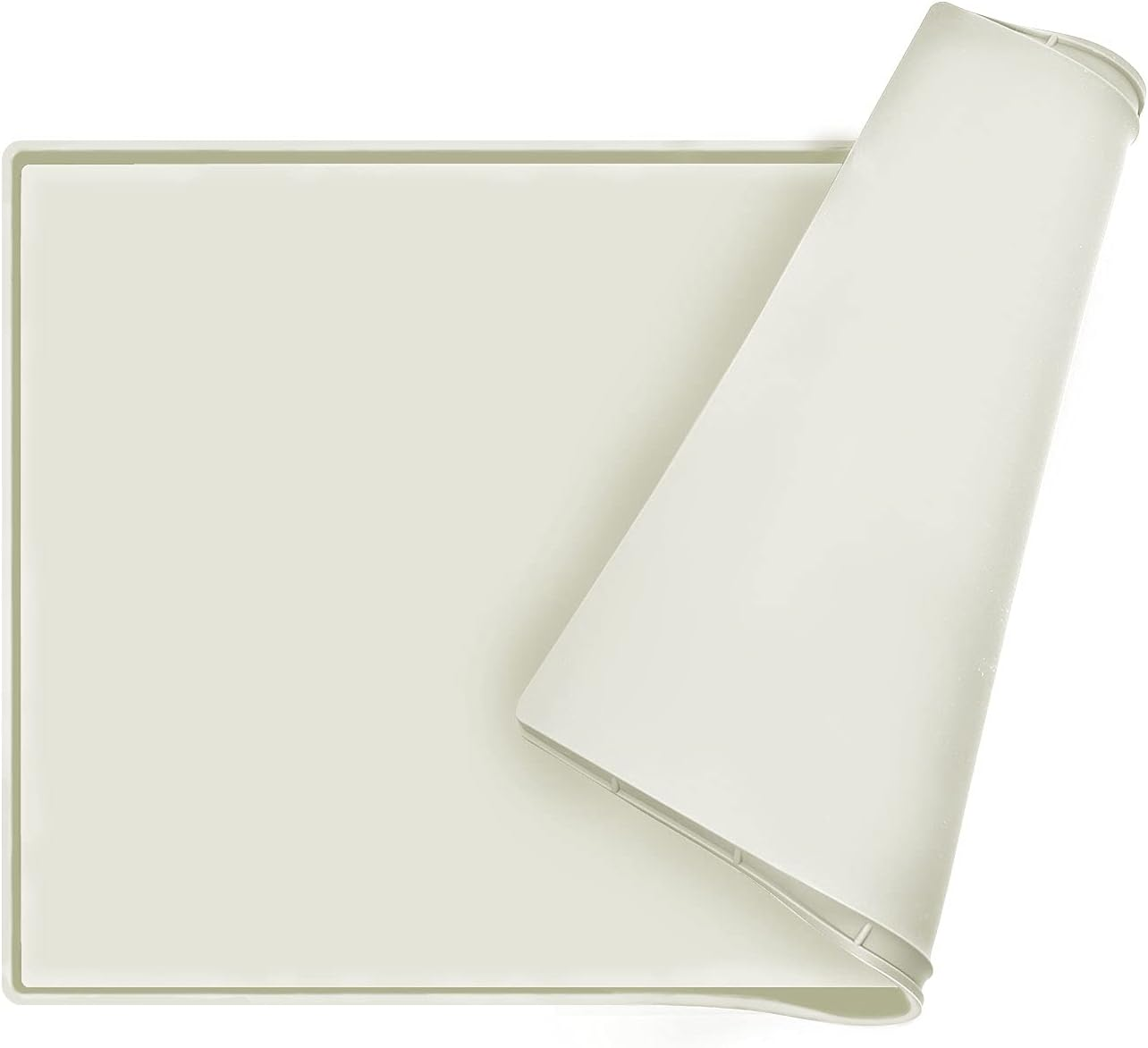 Dog Food Mat,Silicone Waterproof Food Tray,Non Slip Pet Bowl Mats Placemat,1" Raised Edge,Suitable for Most Small and Medium Sized Pets,32" X 24" 1 Dog Food Mat,Silicone Waterproof Food Tray,Non Slip Pet Bowl Mats Placemat,1" Raised Edge,Suitable for Most Small and Medium Sized Pets,32" X 24"