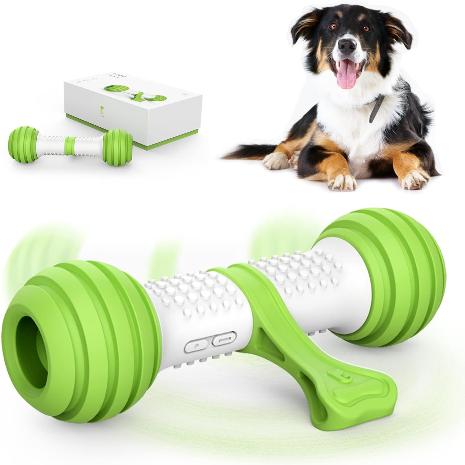 Auto Dog Bone Toy: Interactive, Keeps Pets Busy & Happy