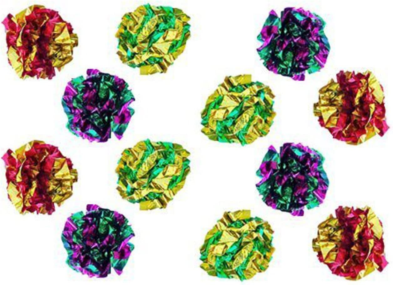 Crinkle Ball Cat Toys: Spark Joy & Play (12 Pack)