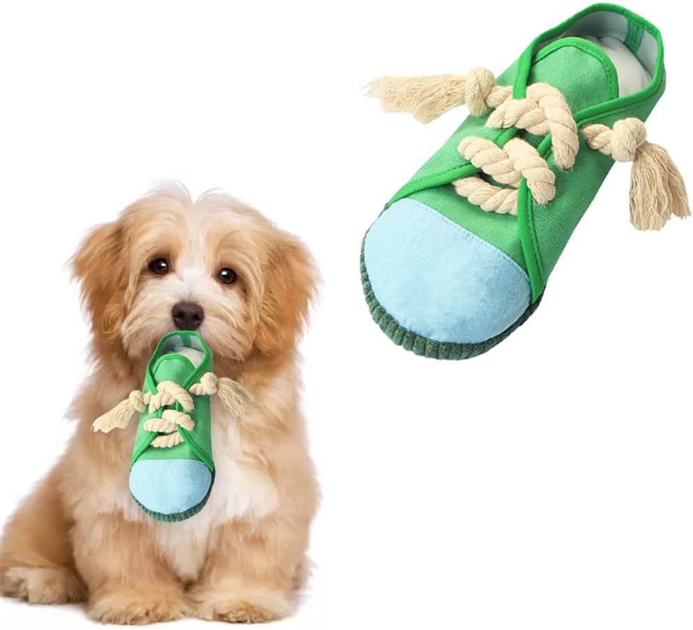 Squeaky Plush Dog Toy: Durable Puppy Chew, Anxiety Relief
