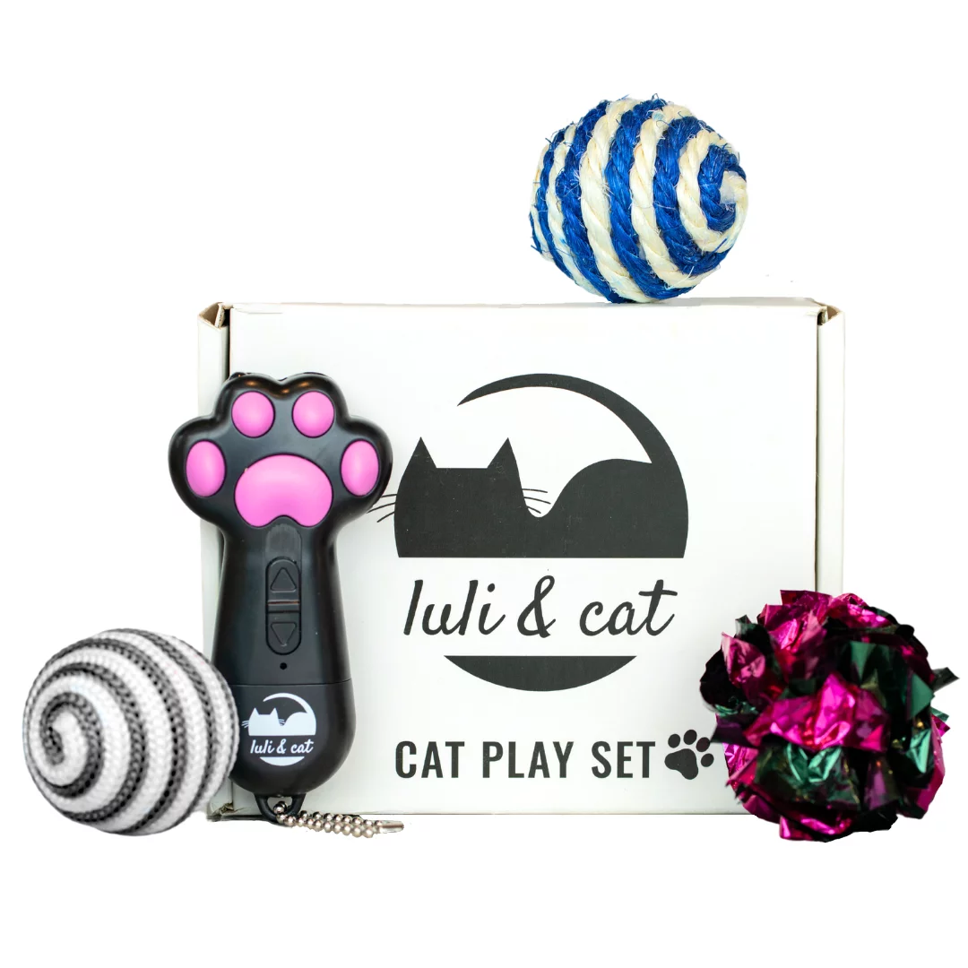 Cat Laser Toy USB Rechargeable - Fun Exercise Play