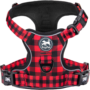 No Pull Dog Harness, No Choke Front Clip Dog Reflective Harness, Adjustable Soft Padded Pet Vest with Easy Control Handle for Small to Large Dogs(Purple,M) 29 0790e605957cdd9ae3a862de2b6bcfbd