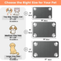 Quick Drying Absorbent Pet Feeding Mat for Dogs and Cats, Non-Slip Rubber Bottom, Dark Polyester Surface for Indoor Use 3 0efbd561dca4cd8a26b4c5d521b06706