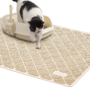 Premium Cat Litter Mat, Litter Box Mat with Non-Slip and Waterproof Backing, Litter Trapping Mat Soft on Kitty Paws and Easy to Clean, Cat Mat Traps Litter from Box 10 135960b36c7a99934d95a85d409b0ccf