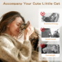 Cat Feather Wand Interactive Toy, 2 Feathers + 1 Wand with Bell | Cat Feather Teaser Toys Flying Catcher Extra Long 34.5" Wand Exerciser Playing Chase Cat Toy Wands for Kitten or Cats, Brown 7 3eac69ba6ab1b6b29d566d2b90129e1b 1