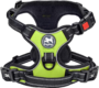 No Pull Dog Harness, No Choke Front Clip Dog Reflective Harness, Adjustable Soft Padded Pet Vest with Easy Control Handle for Small to Large Dogs(Purple,M) 8 4bdfdb829fac4ecda0080660044d53ba 2