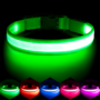 LED Dog Collar, Light up Dog Collar Adjustable USB Rechargeable Super Bright Safety Light Glowing Collars for Dogs(Small,Red) 10 5d5d0711e0934e9ed9938fc929e89b69 2
