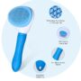 Easy-Clean Pet Slicker Brush with One-Click Hair Release 5 61FrhQP4ML. SL1500