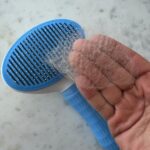 Easy-Clean Pet Slicker Brush with One-Click Hair Release