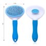 Easy-Clean Pet Slicker Brush with One-Click Hair Release 9 61tbalNUBWL. SL1500