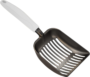 Cat Litter Scoop, Non-Stick Plated Aluminum Alloy Sifter, Kitty Durable Metal Scooper, Deep Shovel, Long Handle, Kitten Pooper Lifter, Size Large, Coated Black Body with Black Handle 15 628eb061209662e6d56ea0b0b6beb542 1