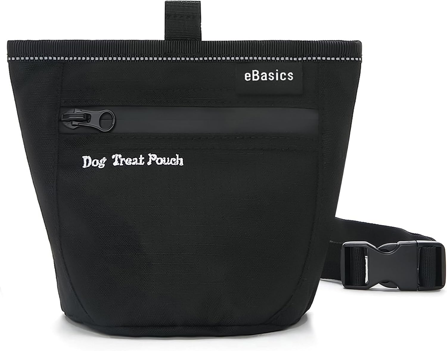 Dog Treat Pouch for Training, Magnetic Closure, Waist Clip Belt, Hands Free | Dog Treat Bag for Pet Obedience Training, Running and Walking, One Hand Access, Open Top, 3 Cups 1 Dog Treat Pouch for Training, Magnetic Closure, Waist Clip Belt, Hands Free | Dog Treat Bag for Pet Obedience Training, Running and Walking, One Hand Access, Open Top, 3 Cups