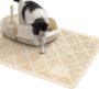 Premium Cat Litter Mat, Litter Box Mat with Non-Slip and Waterproof Backing, Litter Trapping Mat Soft on Kitty Paws and Easy to Clean, Cat Mat Traps Litter from Box 12 7cdd5b872eaf5a91699777dbe56f4126
