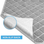 Premium Cat Litter Mat, Litter Box Mat with Non-Slip and Waterproof Backing, Litter Trapping Mat Soft on Kitty Paws and Easy to Clean, Cat Mat Traps Litter from Box 6 7e1c8bfd47e752be2302a60cca78e20f 1