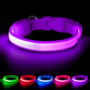 LED Dog Collar, Light up Dog Collar Adjustable USB Rechargeable Super Bright Safety Light Glowing Collars for Dogs(Small,Red) 18 8bbe4865e441412d209d6a076d283886