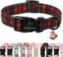 Nylon Dog Collar - Adjustable Lavender Soft Webbing Dog Collars for Small Medium Large Dogs Boy Girl Puppy Collar with Safety Metal Buckle S 16 aadae63e23be6997a433944fe5962f22
