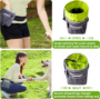 Dog Treat Pouch - 3 Ways to Wear Dog Treat Bag, Dog Training Treat Pouches for Pet Training with Clicker, Shoulder Strap, Adjustable Belt, Poop Bag Dispenser, Easily Carrying Kibble Snacks Pet Toys 5 fb23e4473ada921bdedeb1ece63231bd 1